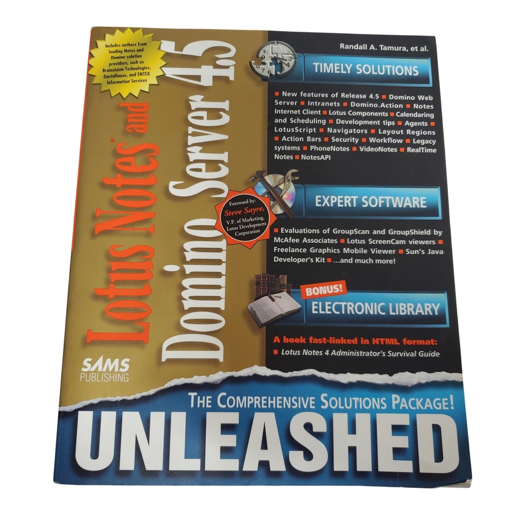 Sams Publishing Lotus Notes and Domino Server 4.5 Unleashed by Randall A. Tamura